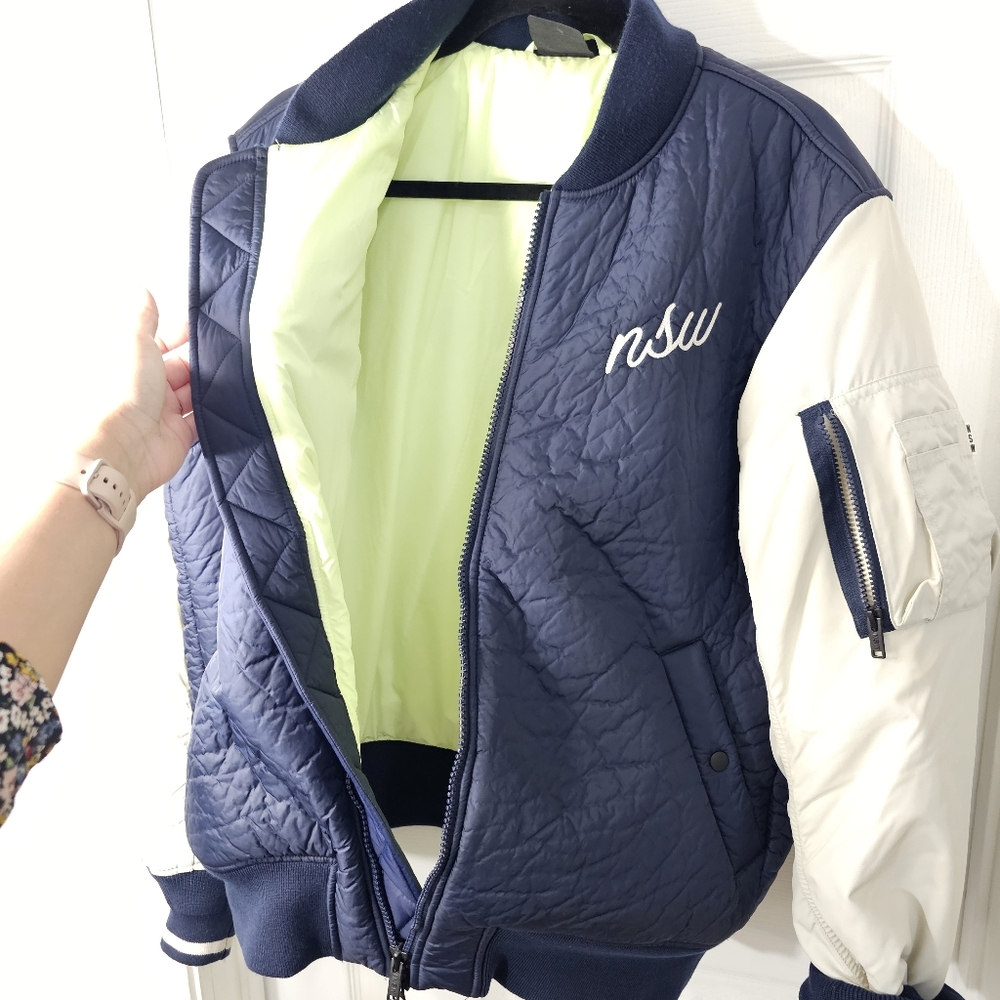 NIKE Sportswear NSW Synthetic Fill Men's Zipper Bomber Jacket Size XL - Picture 11 of 16